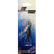 Блешня для риболовлі, обертова, EOS S0011A, вага 5г, колір GS461002